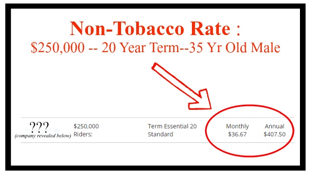 how smokeless tobacco users and tobacco chewers get non tobacco life insurance rates